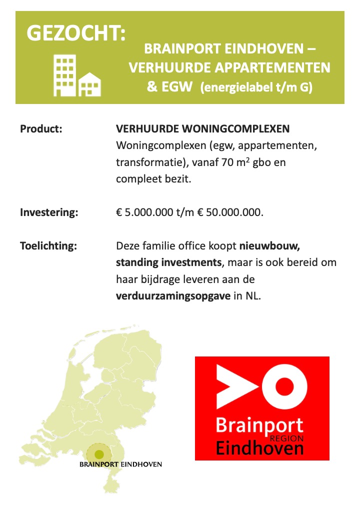 Woningen in Brainport Eindhoven - Woningen & Zorg