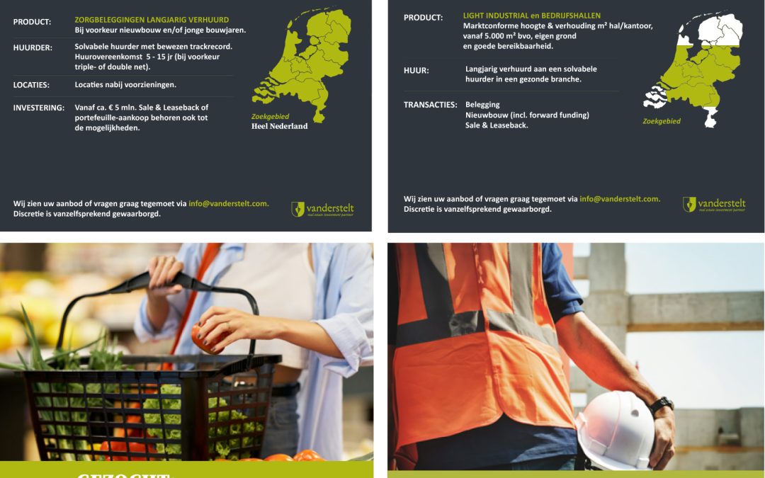 VASTGOED GEZOCHT: waar zijn onze opdrachtgevers momenteel écht naar op zoek?